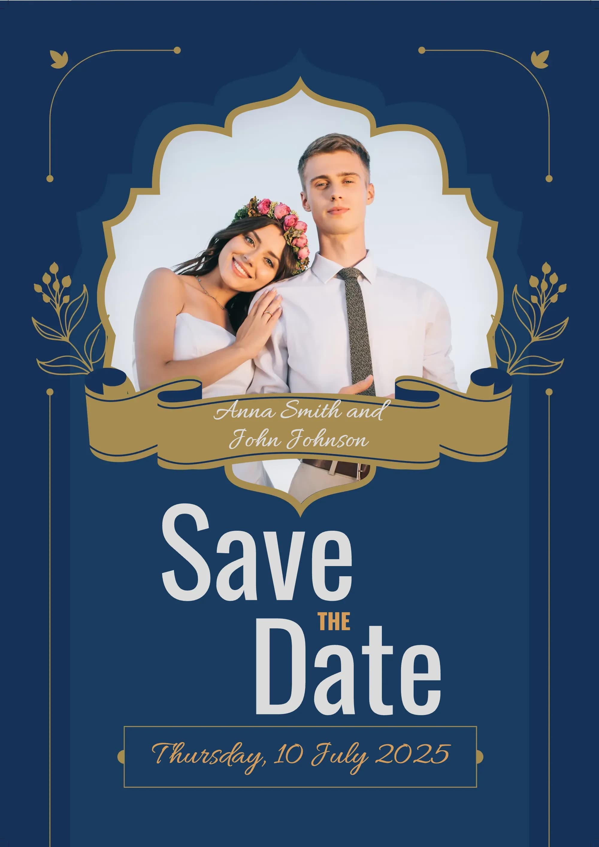 Exclusive Classic digital invitation template