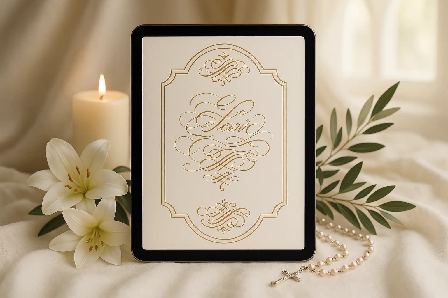 25 Religious Wedding Invitation Wording: Faith & Love