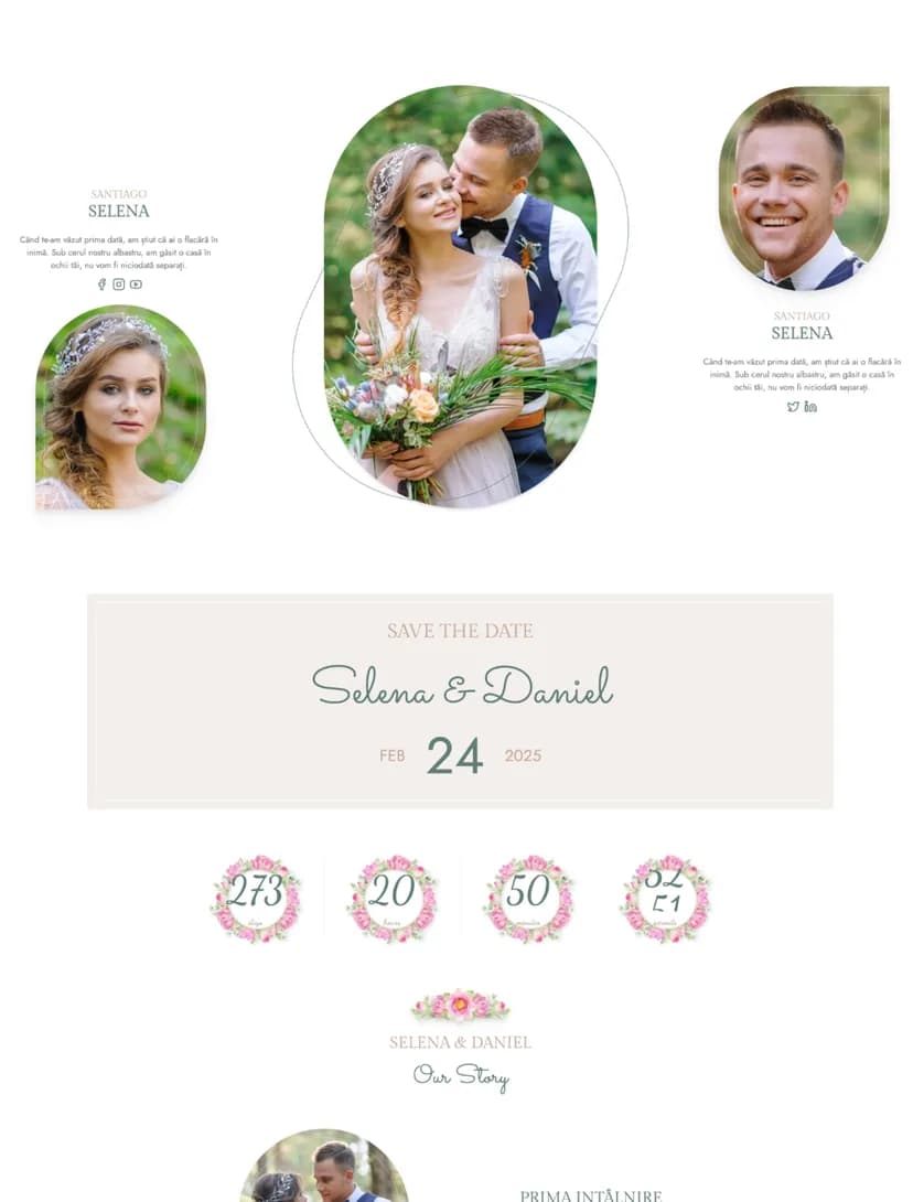 Lotus digital invitation template